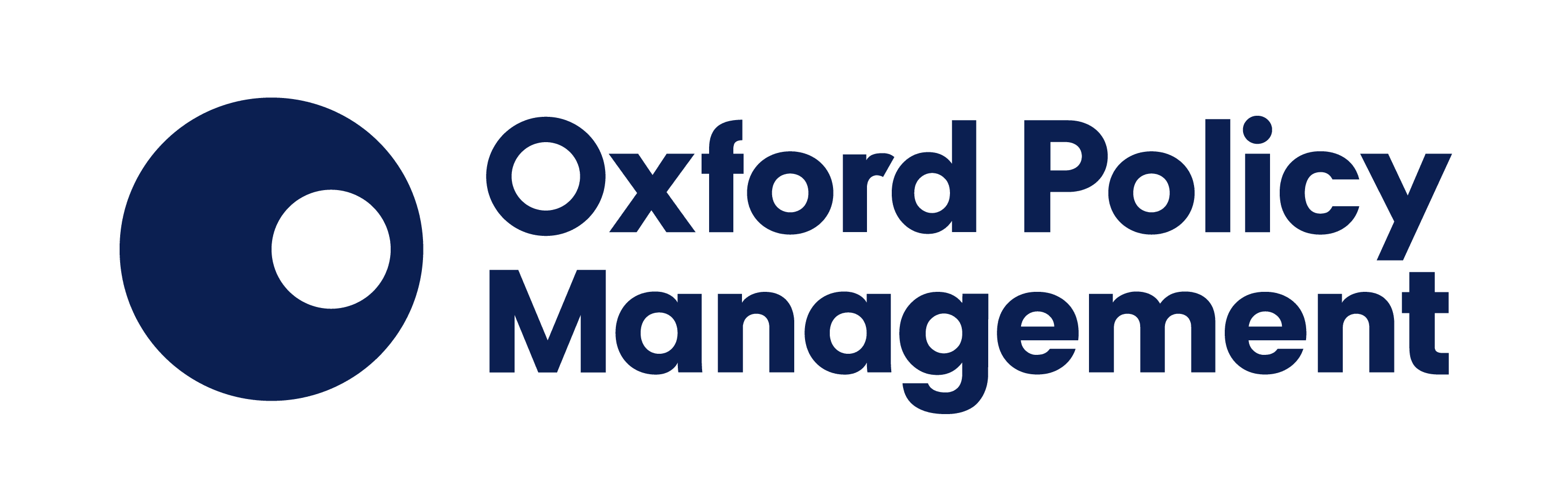 Oxford Policy Management + logo
