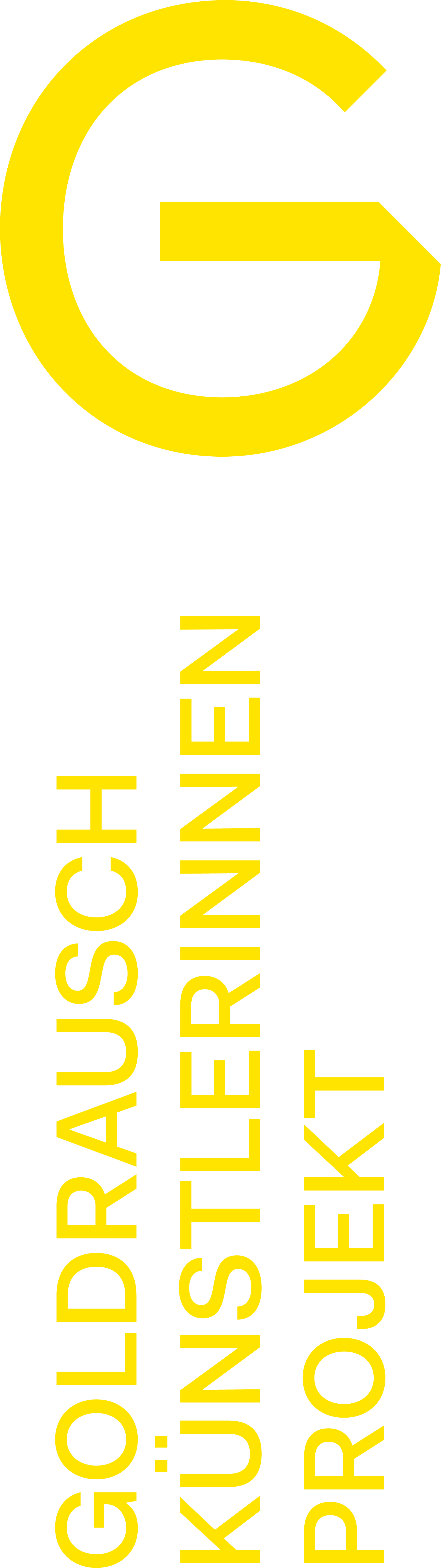 Goldrausch Künstlerinnenprojekt logo