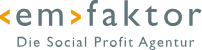 em-faktor - Die Social Profit Agentur logo