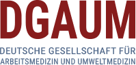 Deutsche Gesellschaft für Arbeitsmedizin und Umweltmedizin.e.V. logo
