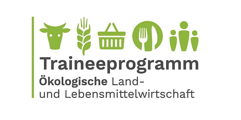 Traineeproramm Ökologische Land- und Lebensmittelwirtschaft logo